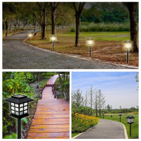 8 Pack Luces Solares Para Jardín Impermeables Decorativas Para Paisaje Patio Camino De Acceso Iluminación De Escenario Solar - details 2