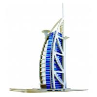 Puzzle Madera 3D Torre de Dubai 56 Piezas 175 x 210 x 344 mm - Rompecabezas de Lujo en Madera - details 0