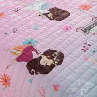 Manterol - Colcha bouti infantil corazones con fundas de cojín. Cubrecama con tejido fino, extra suave y ligero. - details 3