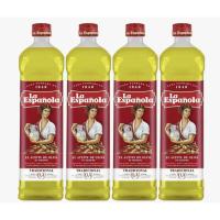 4 botelles  Aceite de oliva LA ESPAÑOLA suave 0,4º botella 1 litro - details 0