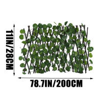 Valla De Privacidad Expansible De Iva Artificial Jardín Decorativo Falso Trellis Para Balcones Patios Decoraciones Exteriores - details 18