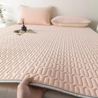 Juego De Sábanas Con Fundas Para Almohadas Cooling Ice Silk Y Látex Tejido Quilted Transpirable Para Verano Resistente Al Calor Materiales Sólidos De Poliéster 200TC - details 19