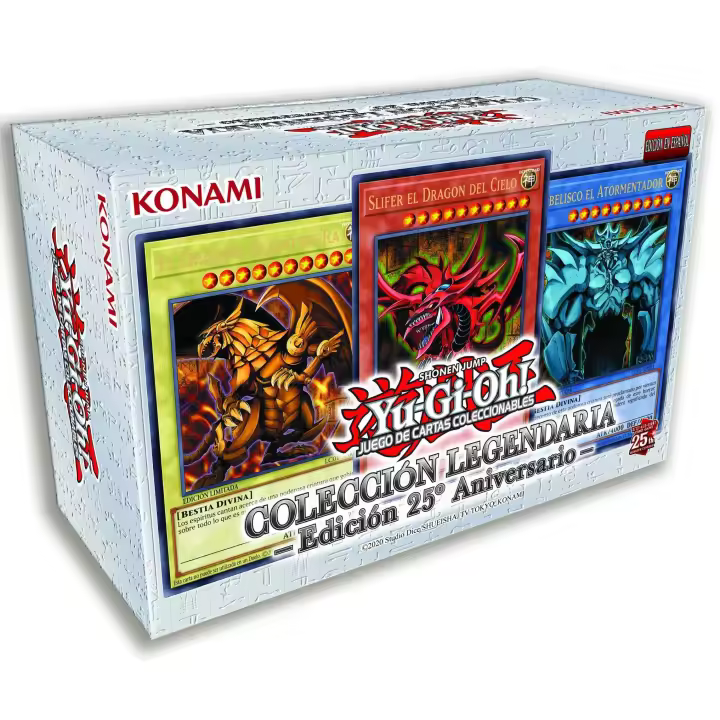 COLECCION LEGENDARIA YUGIOH ED. 25 ANIVERSARIO. Juego de cartas coleccionables de alta calidad. Construye tu baraja, desafía oponentes y conviértete en un maestro de la estrategia. - 1
