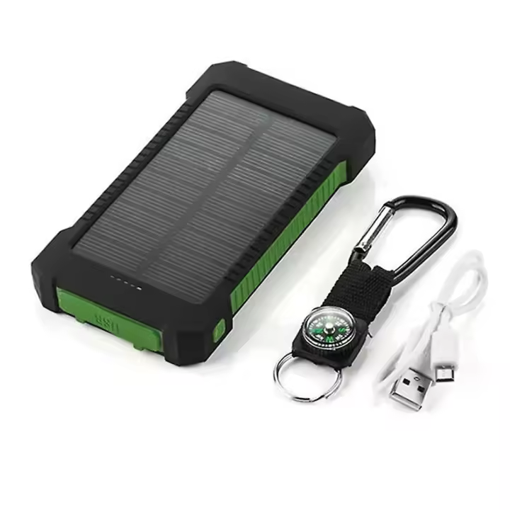 Nueva energía Solar portátil de 8000mAh para exteriores, pesca salvaje, Camping, energía de respaldo de alta capacidad, carga rápida, energía móvil [kk] - 1