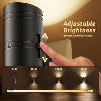 Luz Nocturna LED Dimmable Con Sensor De Enchufe Moderna Para Dormitorio Sala De Estar Pasillo Y Escaleras Decoración De Hogar 2 Piezas - details 9