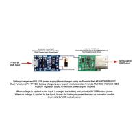 modulo De Carga De Batería De Litio 18650 TP4056 Tipo-C Micro Mini 5V1A 1A Doble Función Protección Y Carga Accesorio Para Baterías Li-ion - details 4