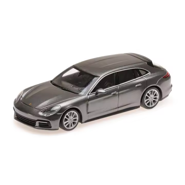MINICHAMPS 1/43 PORSCHE PANAMERA 4S DIESEL DEPORTIVE TURISMO 2017 ACHATGRAU METALICO-410066111 - 1