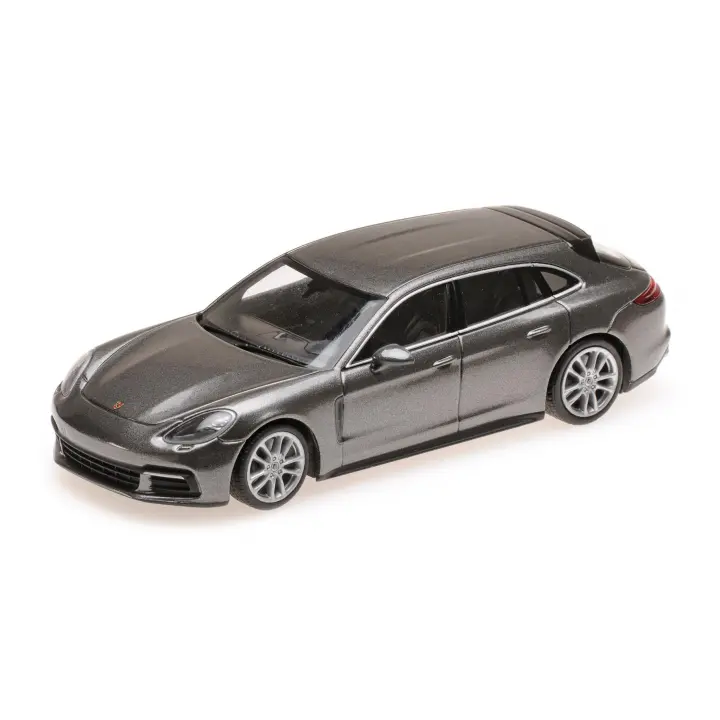 MINICHAMPS 1/43 PORSCHE PANAMERA 4S DIESEL DEPORTIVE TURISMO 2017 ACHATGRAU METALICO-410066111 - 1