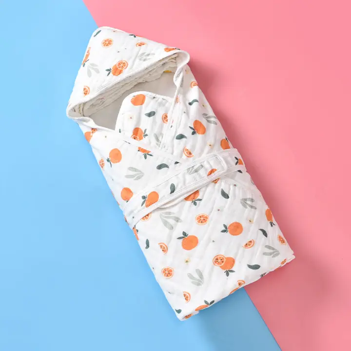 Manta de Algodón FINA de Verano para Bebe recién nasido, Manta de Gasa para Sala de Partos. - 1