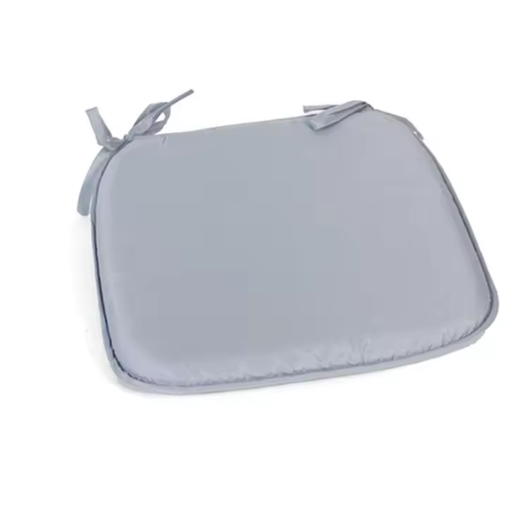 Gerimport Cojín Gris para Silla Luka 39 X 39 X 4 Cm - Cómodo y de Alta Calidad - 1