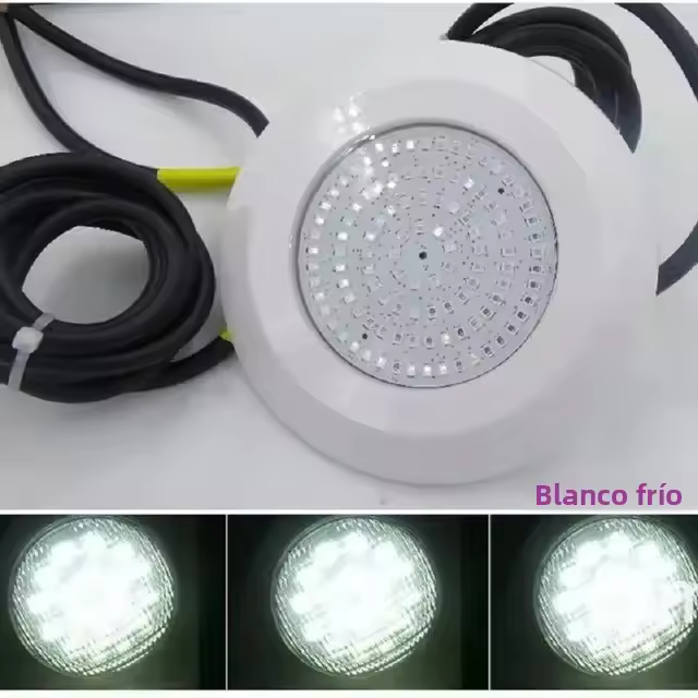 Luz Subacuática LED Super Delgada Para Piscina IP68 Impermeable DC12V RGB Multicolor Sincronizado Blanco Cálido Azul Blanco Frío Para Piscina Resorte Villa Gimnasio Parque De Juguetes - 1