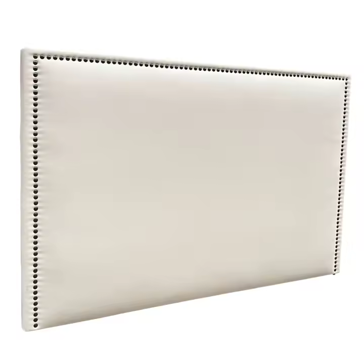 Cabecero para Cama Dormitorio Matrimonio Berlin Ecopiel Moderno Color Marrón 165 cm - 1
