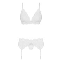 Lencería Obsessive Set de 3 Piezas Blanco generica - details 2