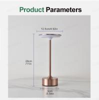 Lámpara De Escritorio LED Moderna Con Carga USB Luz Nocturna Decorativa Para Oficina Y Habitación Toque Simple Y Fácil - details 11