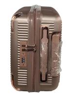 Maleta de Cabina dorado 50x34x20 cm RUEDAS DESMONTABLES y diámetro de giro de 360º DURA Y RESISTENTE ENVIO RAPIDO - details 1