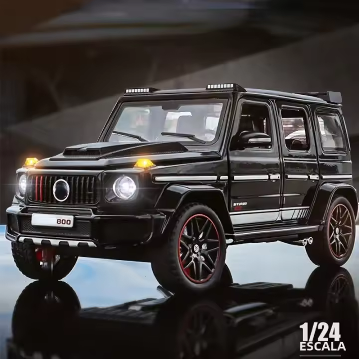 Coche De Juguete De Aleación De Escala 1:24 G800 Vehículos Todoterreno Miniatura Para Niños Regalo Colección Modelo Automóvil Pequeño - 1