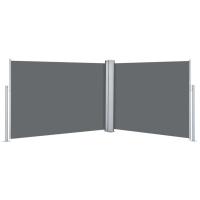 vidaXL Toldo lateral retráctil 100x1000 cm Color Negro, Crema, Antracita - details 4