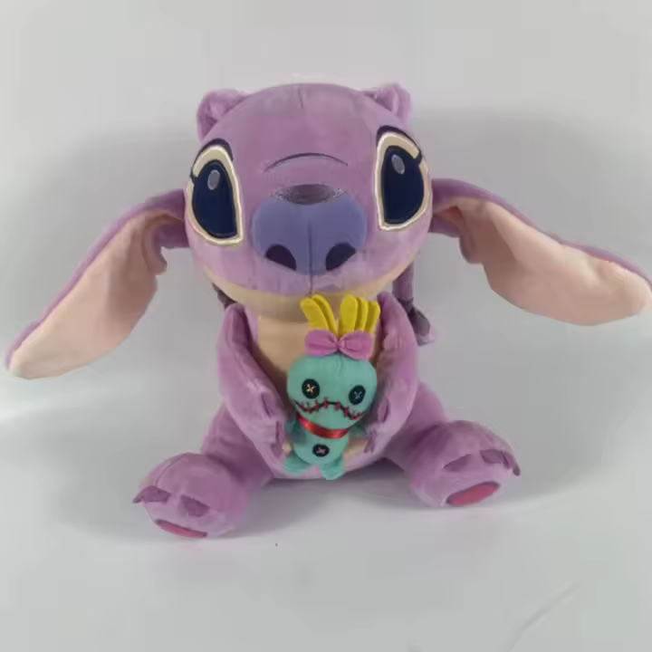 Muñeco De Peluche Stitch De Disney Kawaii Anime Lilo & Stitch Muñeco De Algodón PP Para Niños Regalo De Cumpleaños - 1