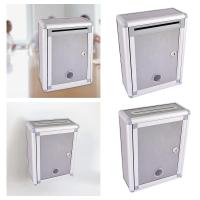 Caja De Donación Multifuncional De Aluminio Ligero Y Duradero Con Marco De Acero Inoxidable Para Hotel Negocios Y Uso Doméstico Caja De Correo Con Cerradura Para Exterior - details 3