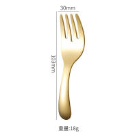 Juego De Comedor Portátil Para Niños En Acero Inoxidable 304 Uso Exterior Utensilios De Desayuno Y Postre Combinación De Cuchara Y Tenedor - details 26