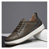 Zapatos De Cuero Para Hombre Con Alturas Aumentadas Suela De 6cm Casual Cómodos Elevador Comodidad Tamaño True Fit - details 24