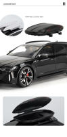 Audi RS6 Avant Estación Wagón Grande 1:18 Coche De Escala De Metal Con Sonido Y Luz Modelo Colección Juguete Para Niños Vehículo Regalo - details 9
