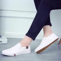 Zapatillas De Lona Clásicas Para Hombre Zapatos Casuales Slip on Loafers Antideslizantes Para Caminar Y Skateboarding Zapatillas Vulcanizadas Planas - details 19
