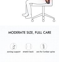 Almohada De Apoyo Lumbar Para Silla De Oficina Y Asiento De Coche Espuma De Memoria Multiusos Cojín De Espalda Removible Y Lavable Para Adultos - details 5