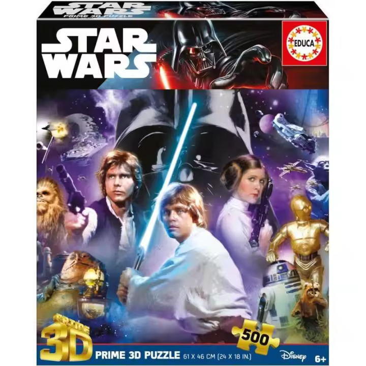 PUZZLE PRIME 3D 200 PIEZAS STAR WARS DE EDUCA - 1
