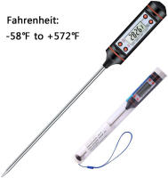 Termómetro Digital Para Cocina BBQ Alimentos Carne Pasteles Caramelo Fritos Asado Herramienta De Medición Metal Para Cocinar En Horno - details 5