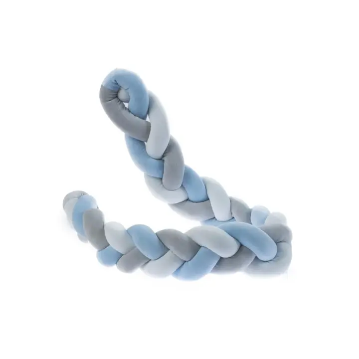 Gamberritos - Trenza Cuna 150cm - Rosa - 100% Poliéster - 1