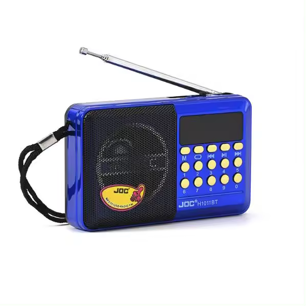 Multifunctional Digital FM Radio Media Speaker MP3 Music Player Support TF Card USB Drive with LED Screen Display - 1