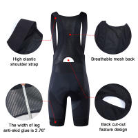 YKYWBIKE Shorts Bib Ciclismo Para Hombre Ropa Deportiva De Exterior Para Vuelta De 6 Horas Algodón Plegable Tights Ciclismo MTB - details 9