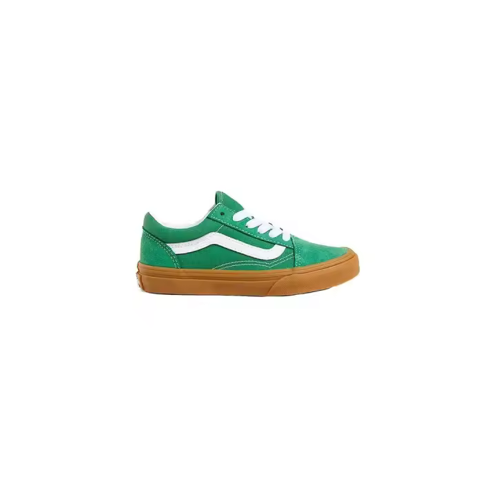 Zapatilla Niño Vans Old Skool Verde - 1