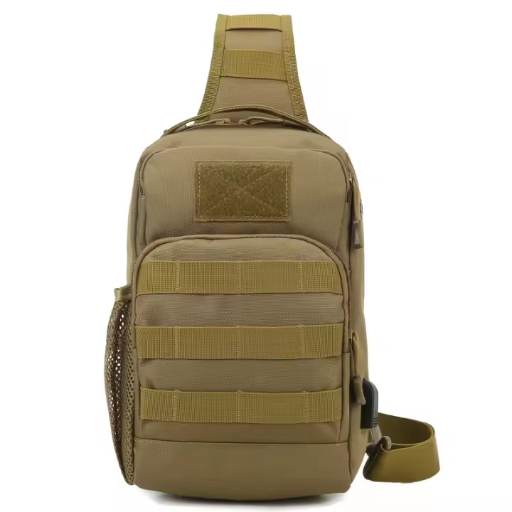 Bolsa De Pecho Táctica USB Bolsa De Hombro Para Hombres Deporte Al Aire Libre Pesca Senderismo Viaje Caza Camping Bolsa De Mano Unisex - 1