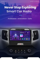 Junsun Radio Coche para KIA Sportage 3 2010 2011 2012 2013 2014 2015 2016 Inalámbrico CarPlay Android Auto AI Voice 2 din Pantalla Coche Android Auto Multimedia Navegación GPS Auto radio - details 1