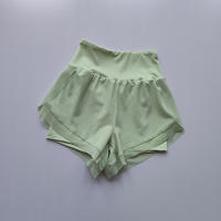 Shorts Deportivos De Verano Para Mujer Malla 2 En 1 Secado Rápido Yoga Transpirables Cintura Alta Para Correr Fitness - details 5