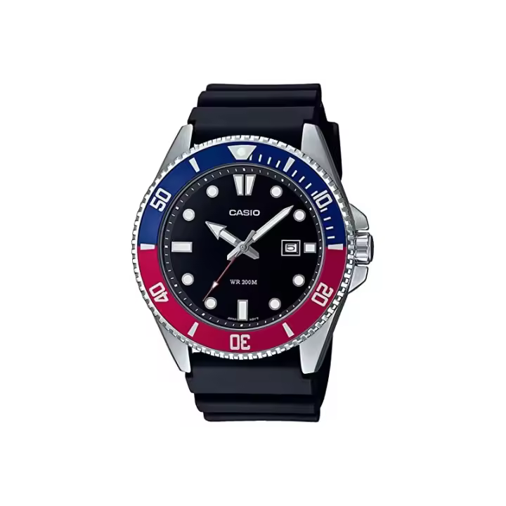 Reloj Casio Analogico Acero Hombre Mdv-107-1a3vef - 1