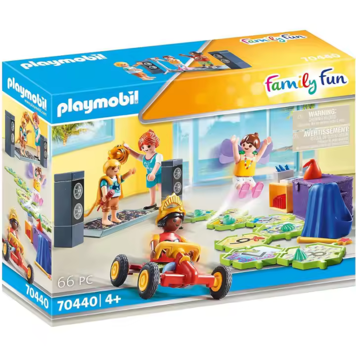 PLAYMOBIL family fun, Kids Club (70440) club infantil, con juegos para niños - 1
