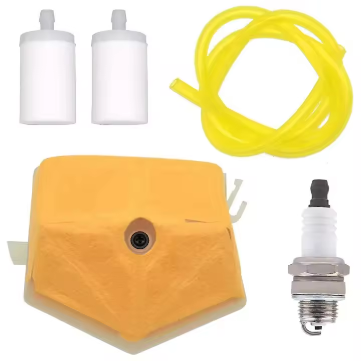 Best Tune-up Kit For Husqvarna 51 55 Chainsaw With Spark Plug + Air Filter + Fuel Filter + Fuel Line, Replace Part Number 503898101 - 1