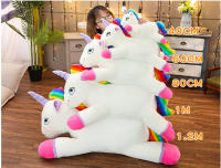 Muñeco De Peluche Unicornio Arcoíris Tamaño Gigante Suave Y Suave Regalo De Navidad Para Niños Y Niñas Animal De Peluche Unicornio De Algodón PP - details 0