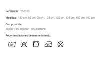 Funda Colchón Niza Velfont  Algodón extrasuave 95% Elastano 5% - details 0