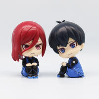 Figura De Acción Anime 10cm Azul Isagi Yoichi Q Version Chigiri Hyoma Bachira Nagi Seishiro PVC Juguete Efímero Para Coleccionistas - details 2