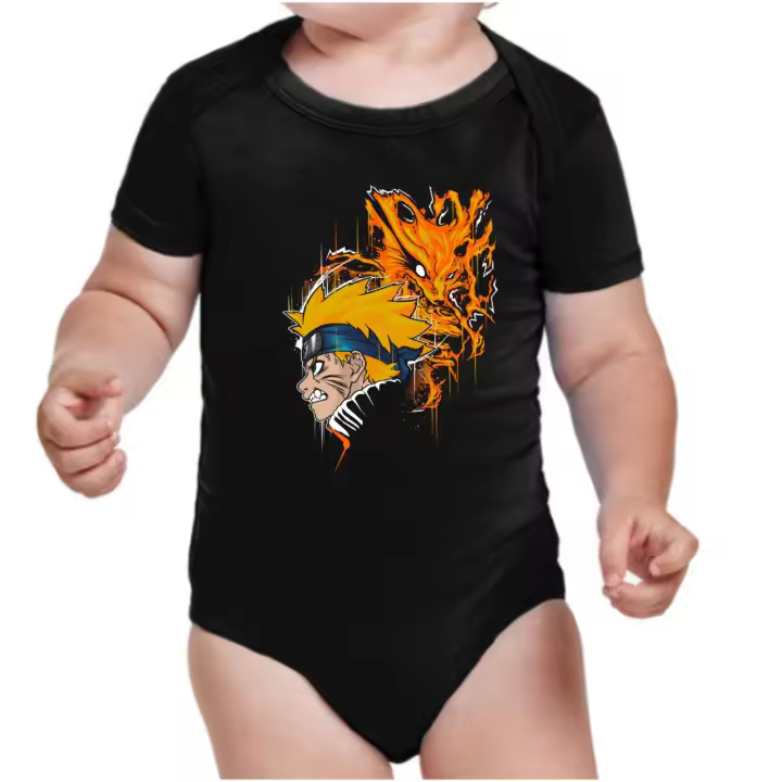 The Fan Tee Body Manga larga de Bebe Naruto Shippuden Nagato Sakura Itachi Sasuke 038 - 1