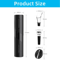 Apretador De Botellas Eléctrico Automático MYVIT Cortador De Sellado De Botellas Para Vino Y Cerveza Con Cargador De Batería Estilo De Cocina Y Barra - details 6