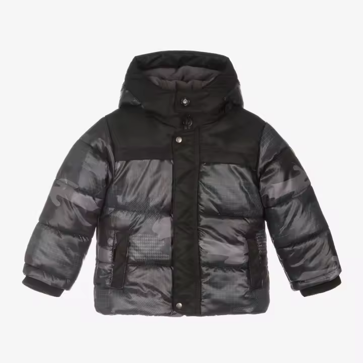 Parka niño Boboli 3 años, 98cm. Gris - 1