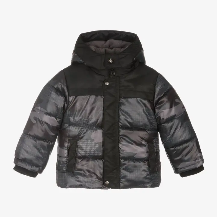 Parka niño Boboli 3 años, 98cm. Gris - 1