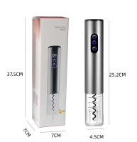 Apretador De Botellas Eléctrico Rojo Cortador De Sellado De Vino Automático Aperturador De Botellas Y Latas Para La Cocina Y El Hogar Accesorios De Cocina - details 4