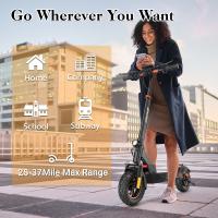 IENYRID 4PRO S+ MAX Patinete Scooter Eléctrico Plegable Motor de 800W, Velocidad Máxima de 45 km/h, Batería de 48V 20Ah, Neumáticos Neumáticos Off-road de 10', Sistema de Doble Freno, Sistema de Frenado Antibloqueo E-ABS, Apto para Uso Exterior - details 9