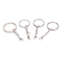 10Pcs Conjunto De Hebjes Para Llaves Con Cierre De Langosta Y Anillo Redondo Connectores Gancho Para Fabricación DIY De Joyería Accesorio De Cadena De Llaves - details 1
